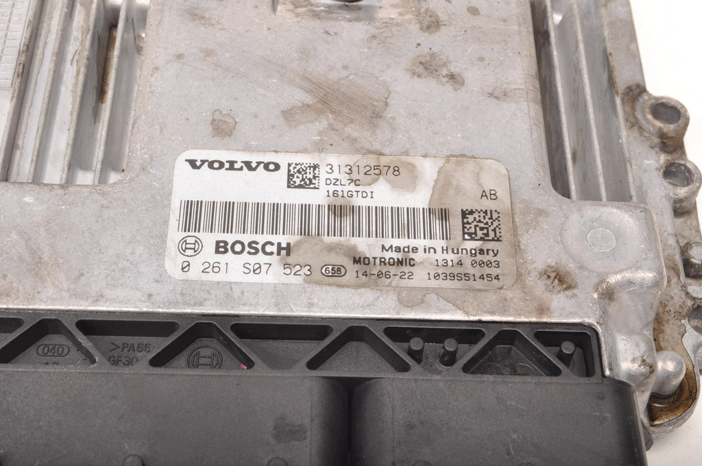 COMPUTER ENGINE CONTROLLER VOLVO S60 V60 V40 II 1.6 16V T2 120KM 31312578