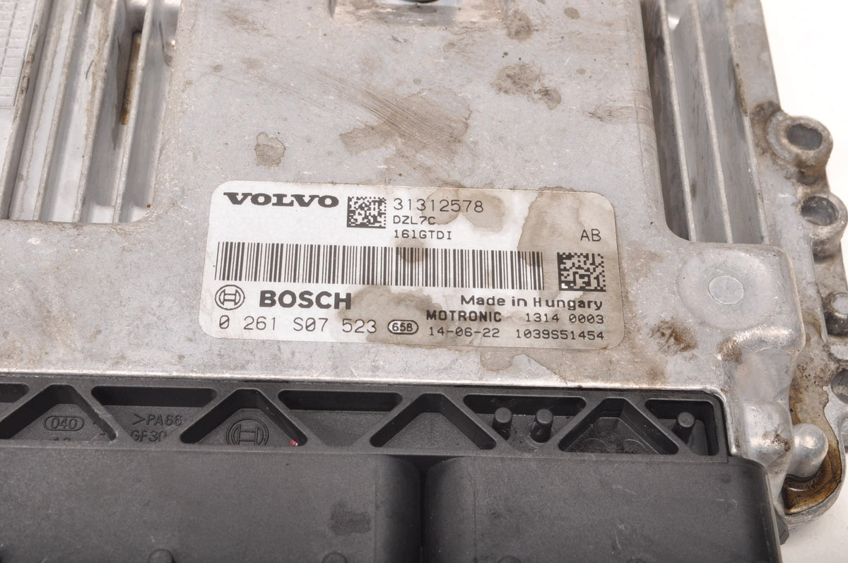 COMPUTER ENGINE CONTROLLER VOLVO S60 V60 V40 II 1.6 16V T2 120KM 31312578