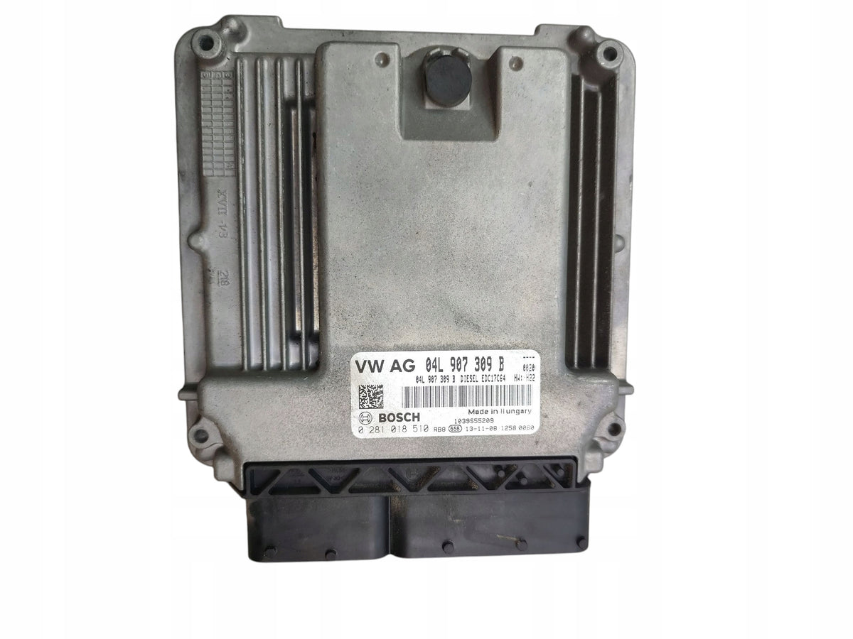 COMPUTER ENGINE CONTROLLER VW GOLF VII 7 LEON III 1.6 TDI 90KM 04L907309B