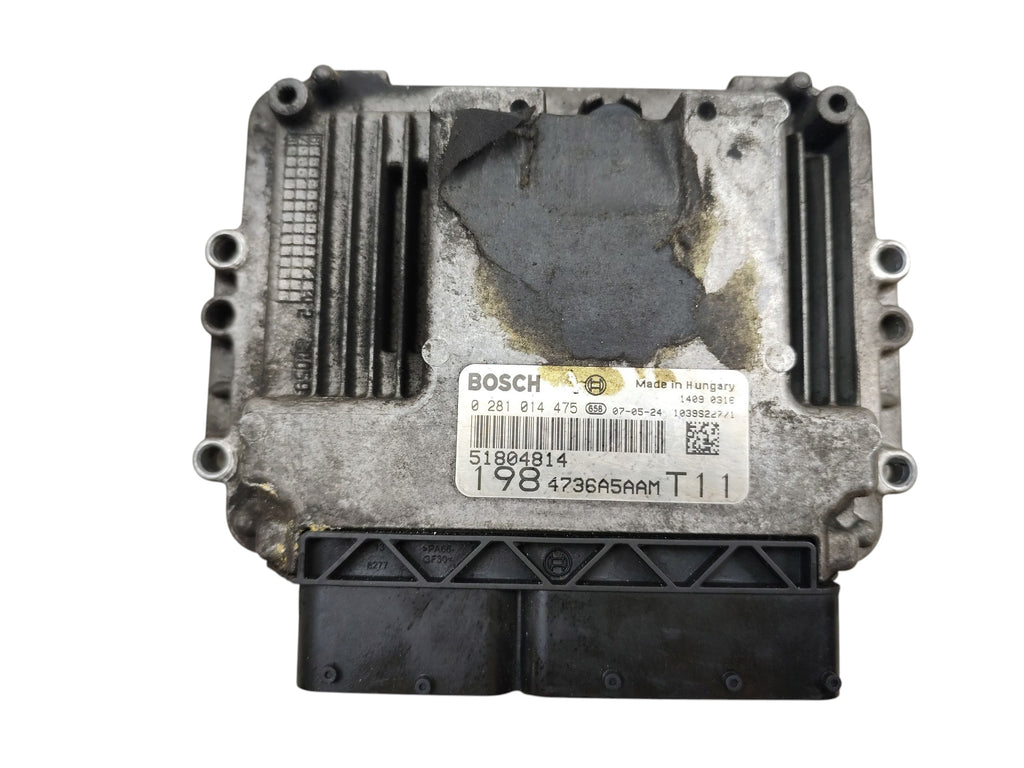 COMPUTER ENGINE DRIVER FIAT BRAVO II 1.9 JTD 115KM 51804814 0281014475