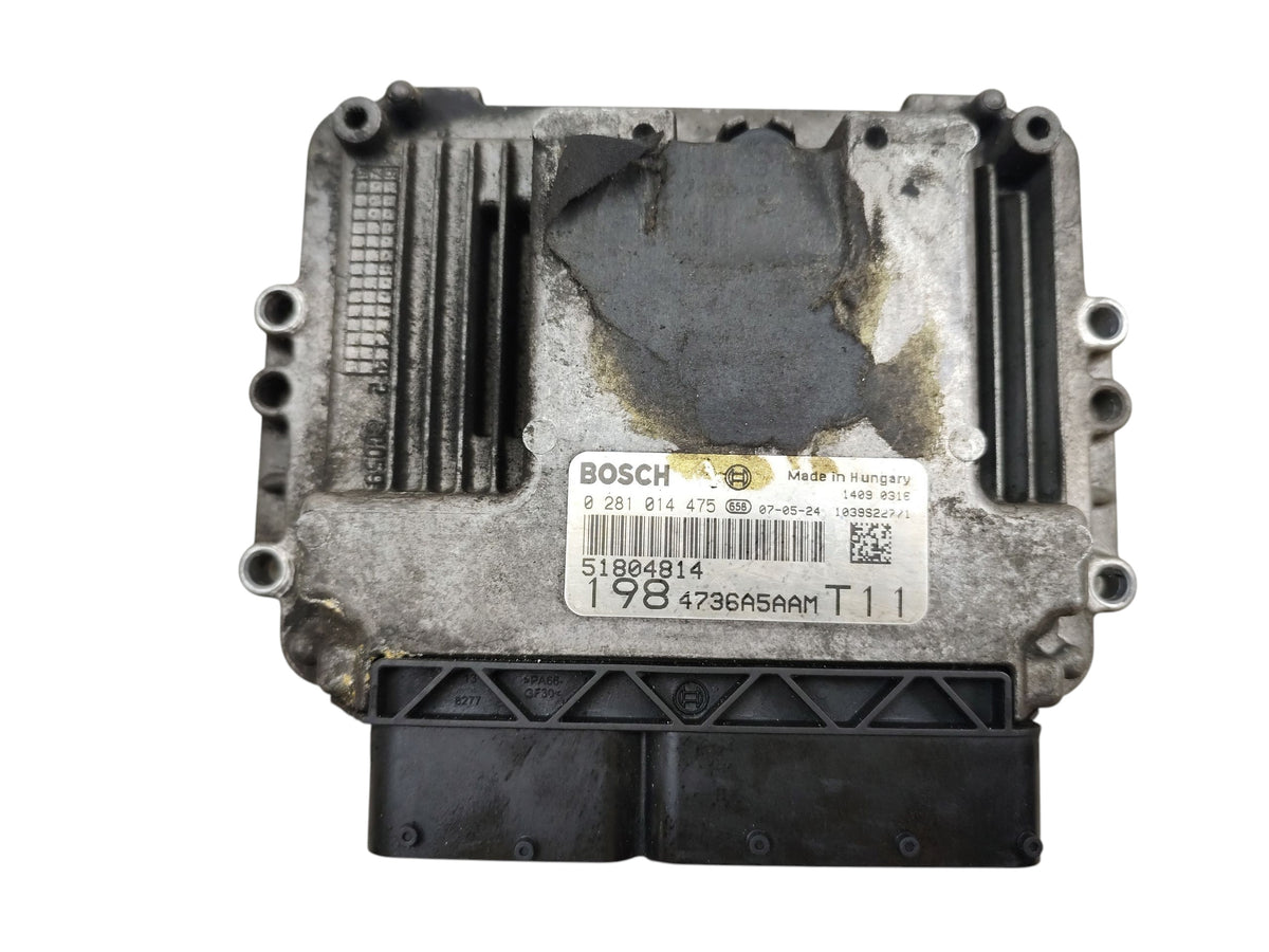 COMPUTER ENGINE DRIVER FIAT BRAVO II 1.9 JTD 115KM 51804814 0281014475
