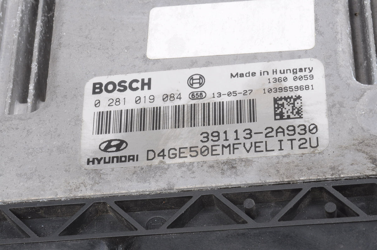 COMPUTER ENGINE DRIVER HYUNDAI I30 II 1.6 CDTI 110HP 39113-2A930