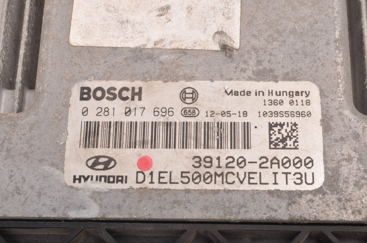COMPUTER ENGINE DRIVER HYUNDAI IX35 1.7 CDTI 16V 116HP 39120-2A000