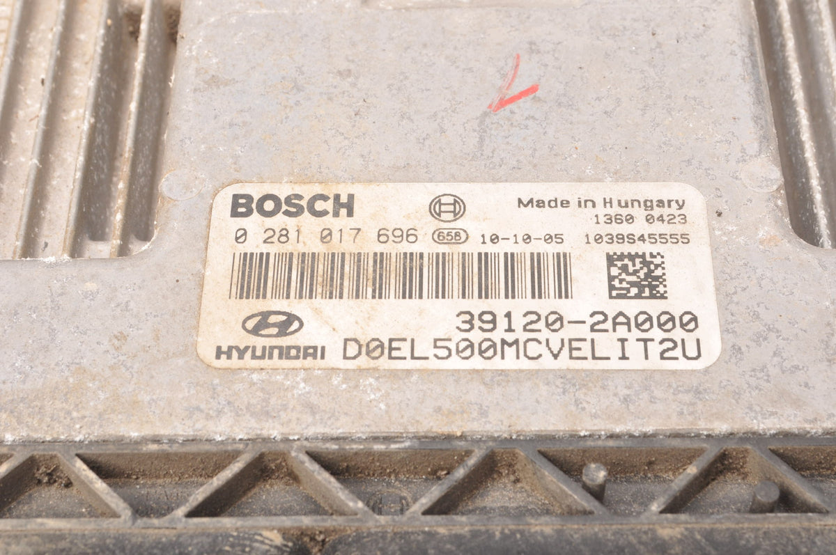COMPUTER ENGINE DRIVER HYUNDAI IX35 1.7 CDTI 16V 116HP 39120-2A000