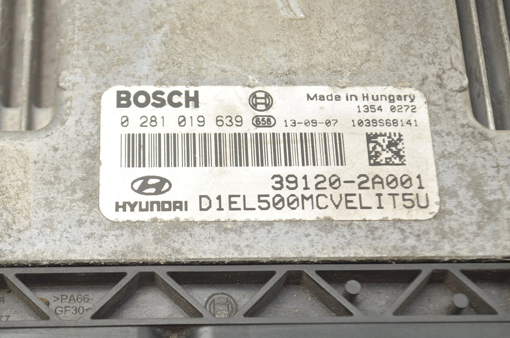 COMPUTER ENGINE DRIVER HYUNDAI IX35 1.7 CDTI 16V 116HP 39120-2A000