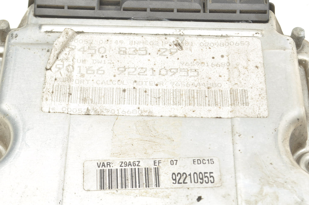 COMPUTER ENGINE DRIVER PEUGEOT 607 LIFT 2.2 HDi 133HP 9659016680