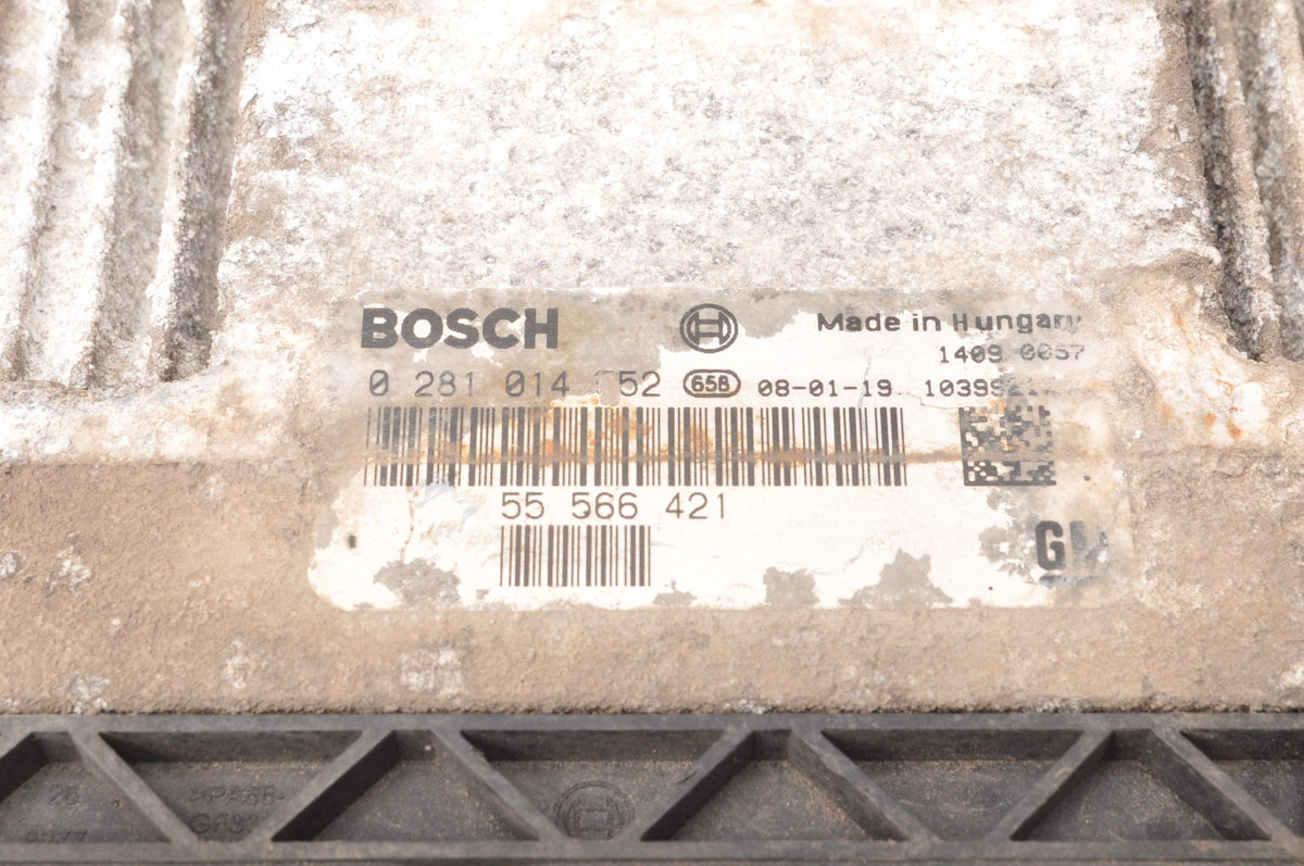 COMPUTER ENGINE DRIVER SAAB 9-3 II 1.9 TiD 150HP 55566421 LIFT