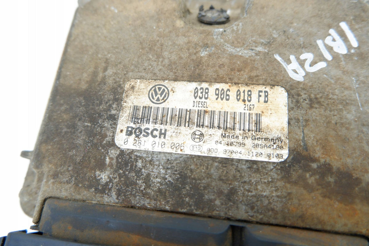 COMPUTER ENGINE DRIVER SEAT IBIZA II VW PASSAT B5 1.9 TDI 038906018FB