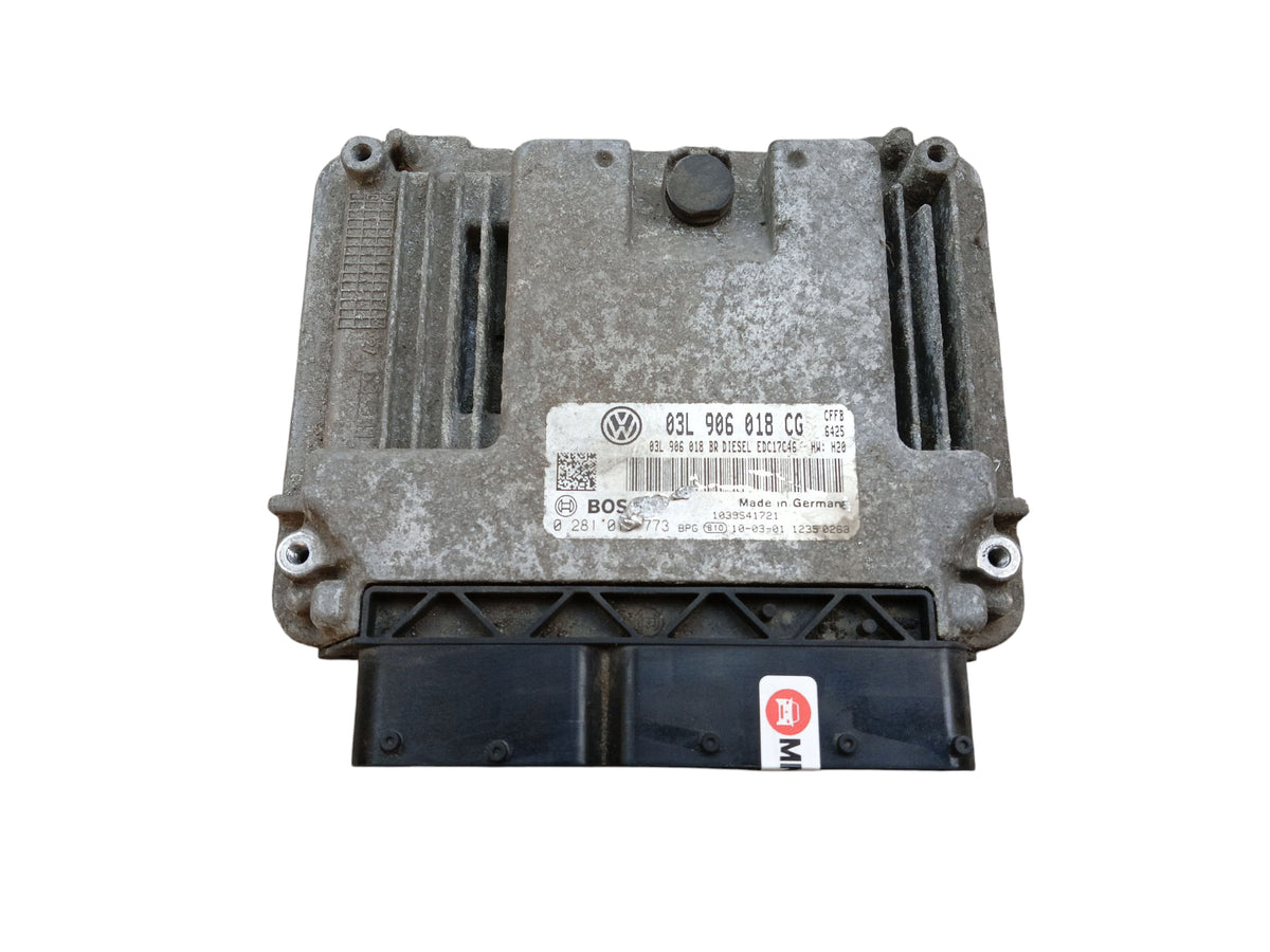 COMPUTER ENGINE DRIVER SKODA SUPERB II 2.0 TDI 03L906018CG 0281016773