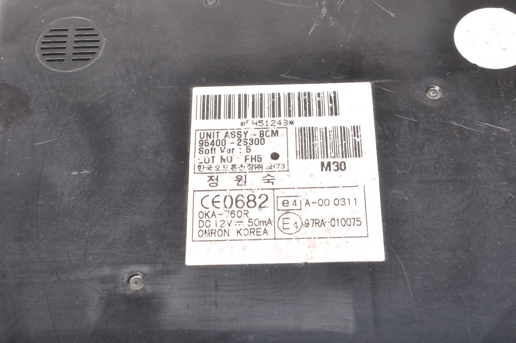 COMPUTER MODULE DRIVER BCM HYUNDAI IX35 95400-2S300