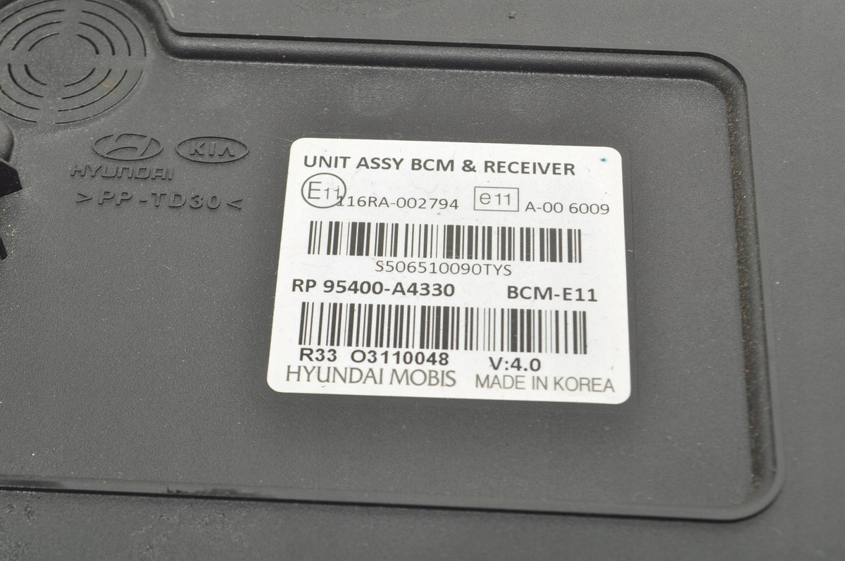 COMPUTER MODULE DRIVER BCM KIA CARENS IV 95400-A4330