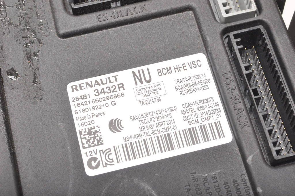 COMPUTER MODULE DRIVER BCM RENAULT CADJAR 1.5 DCI 284B13432R