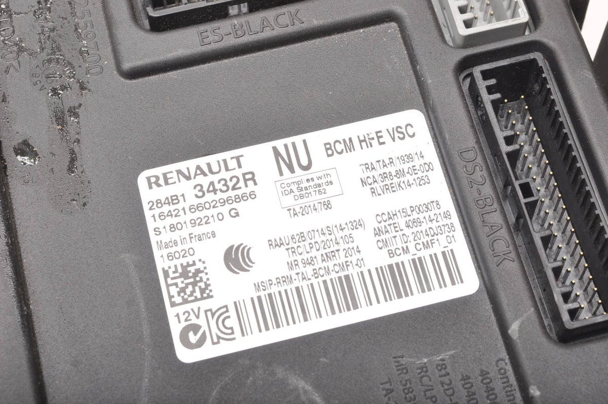 COMPUTER MODULE DRIVER BCM RENAULT CADJAR 1.5 DCI 284B13432R