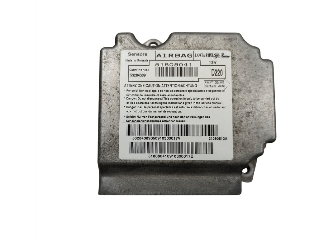 CONTROLLER AIRBAG MODULE LANCIA DELTA III 51808041