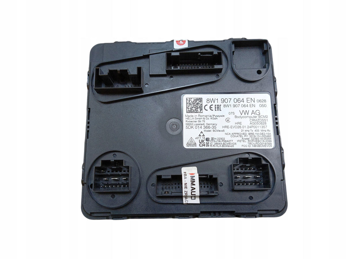 CONTROLLER COMFORT MODULE AUDI A4 B9 8W1907064EN