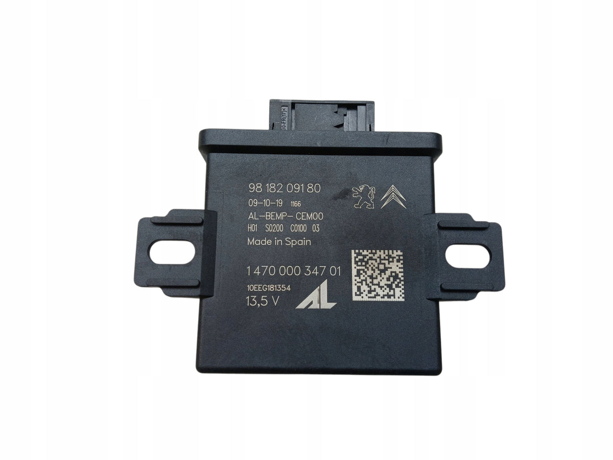 CONTROLLER LAMP MODULE PEUGEOT 508 II 9818209180