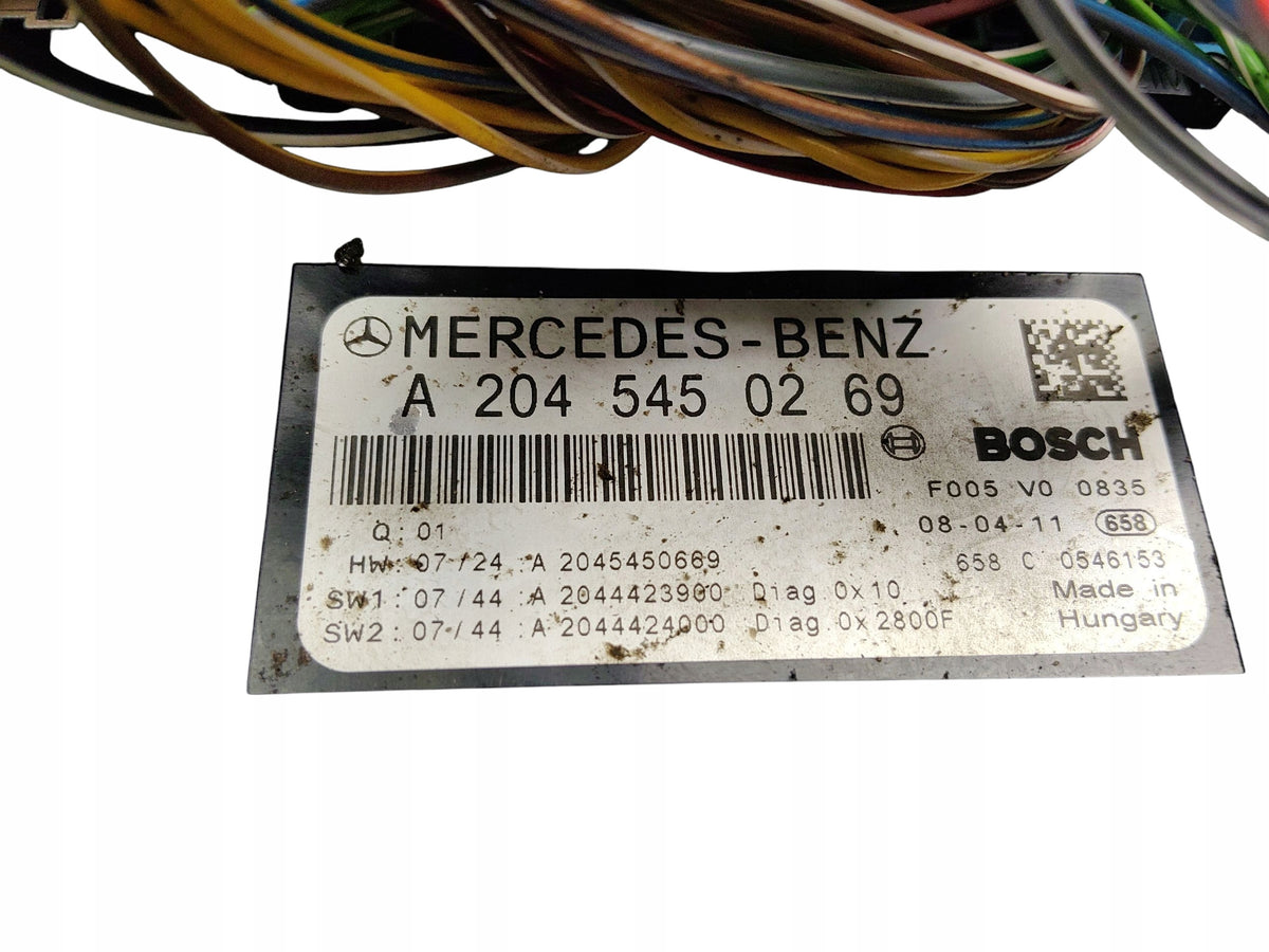 CONTROLLER MODULE FUSE BOX MERCEDES C W204 A2045450269