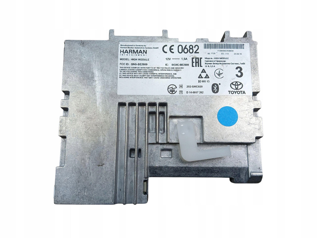 CONTROLLER NAVIGATION MODULE GPS TOYOTA AVENSIS T27 86840-0F030