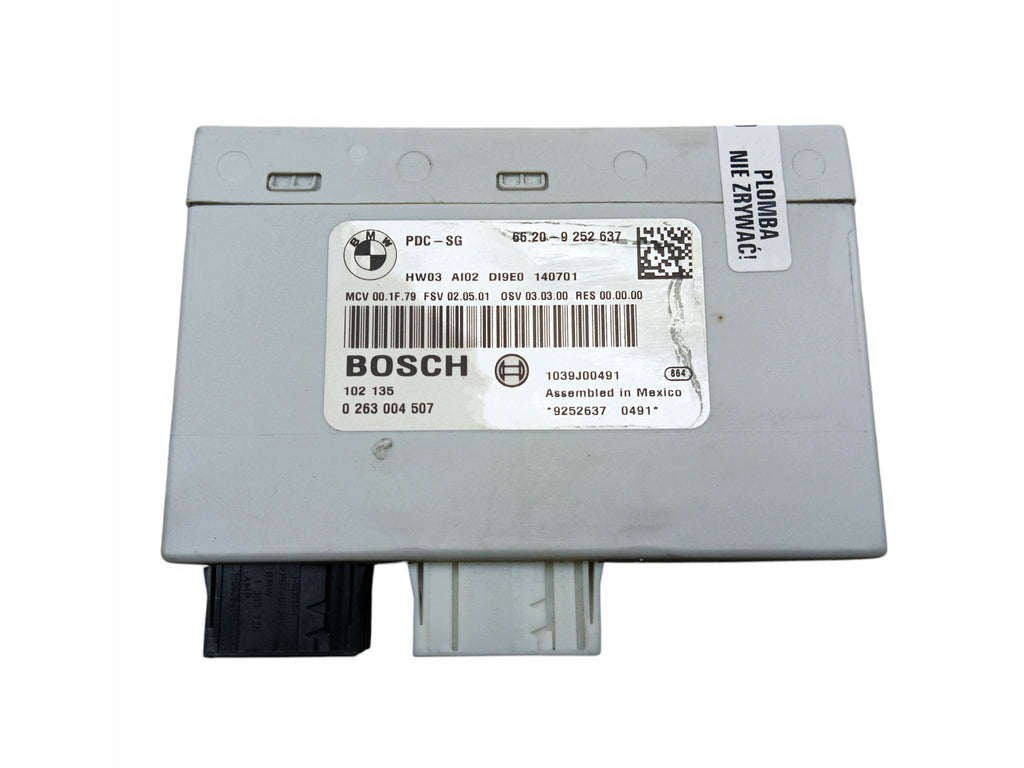 CONTROLLER PDC SENSOR MODULE BMW X1 E84 LIFT 9252637
