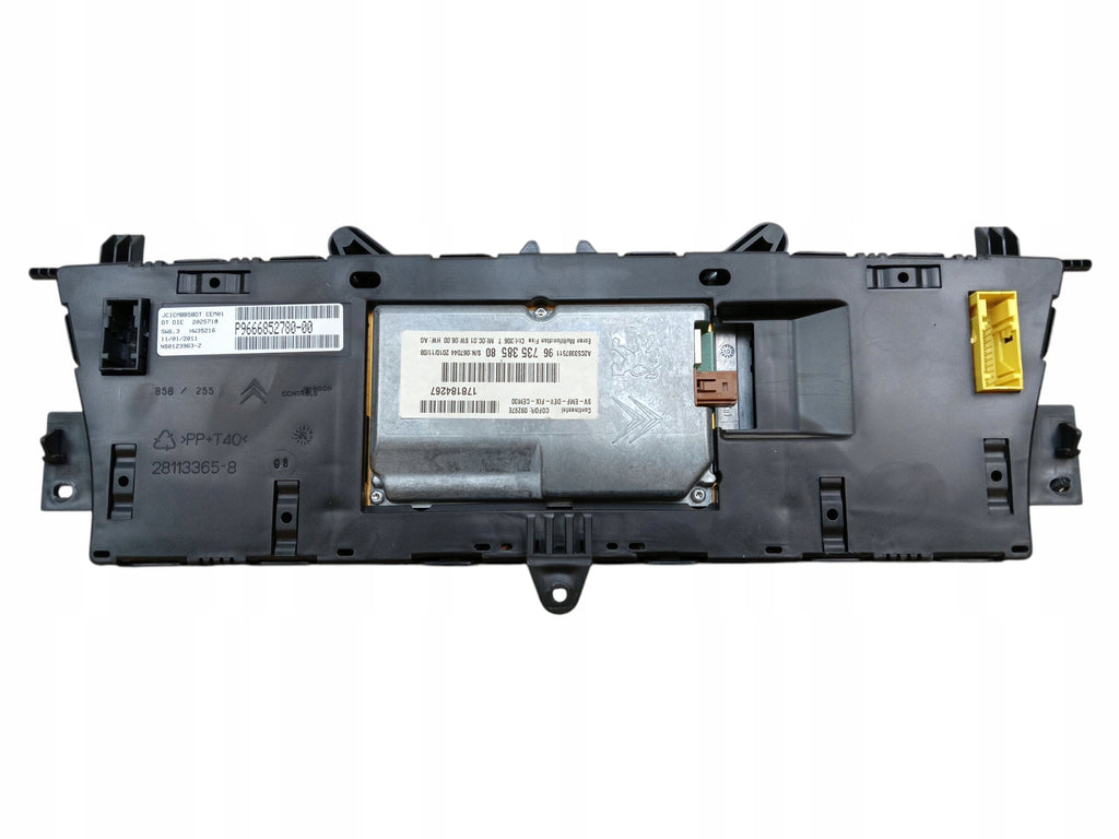 COUNTER CITROEN C4 PICASSO I 1.6 e-HDI 112KM 9666852780 9673538580 EUROPE