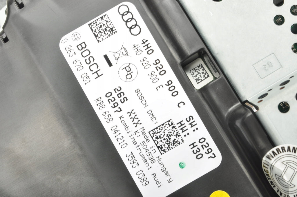 COUNTER CLOCKS AUDI A8 D4 4H0920900C