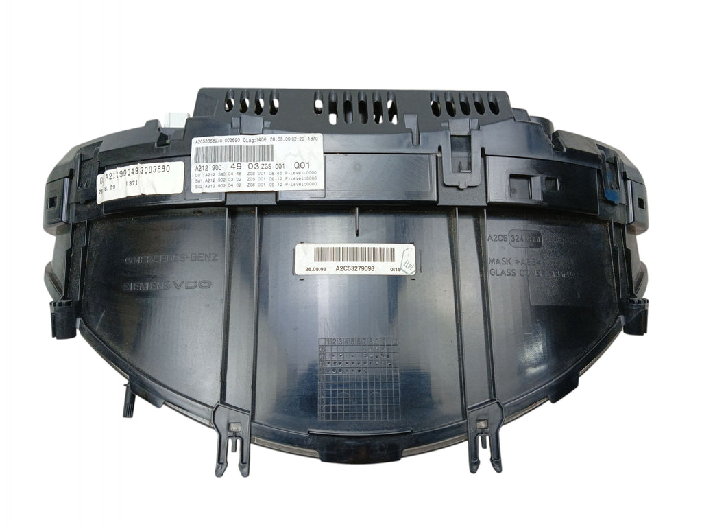 COUNTER CLOCKS AUTOMATIC MERCEDES E W212 (09-12) 3.5 CGI A2129004903 EU