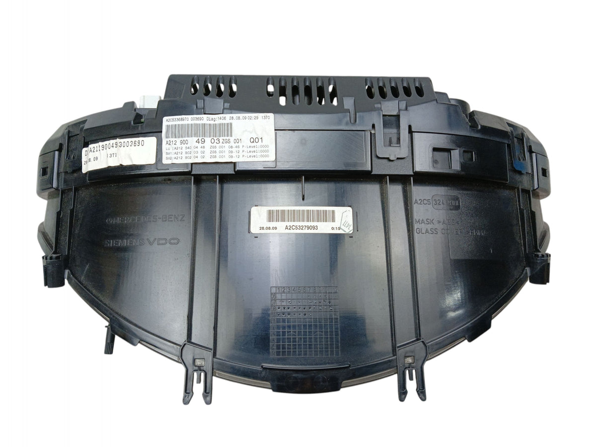 COUNTER CLOCKS AUTOMATIC MERCEDES E W212 (09-12) 3.5 CGI A2129004903 EU