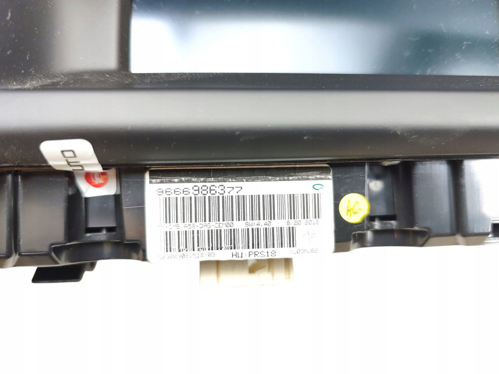 COUNTER CLOCKS CITROEN C3 PICASSO (2009-2012) 1.6 E-HDI 9666986377 EUROPE