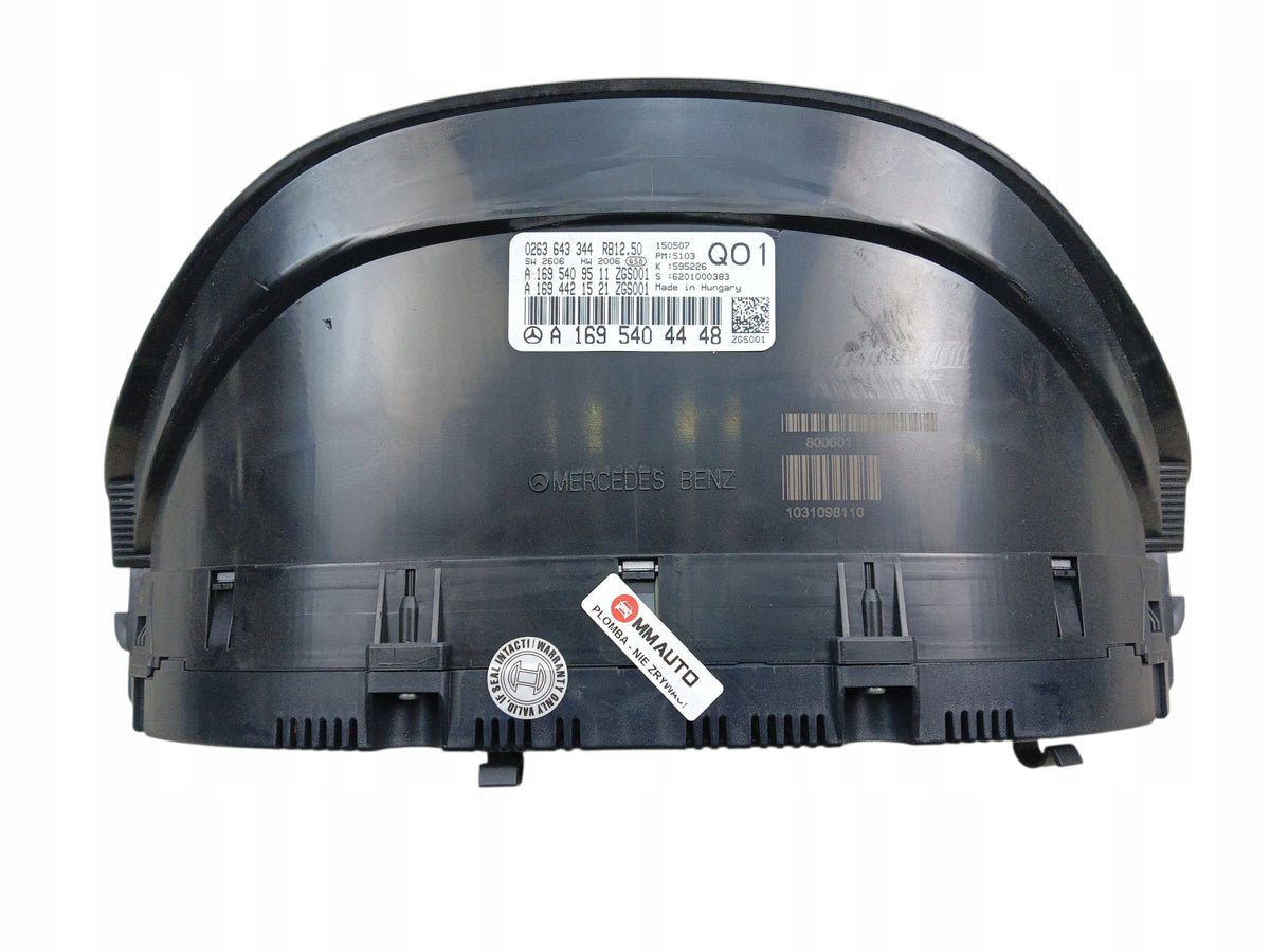 COUNTER CLOCKS MERCEDES A W169 (2004-2008) 2.0 CDI A1695404448