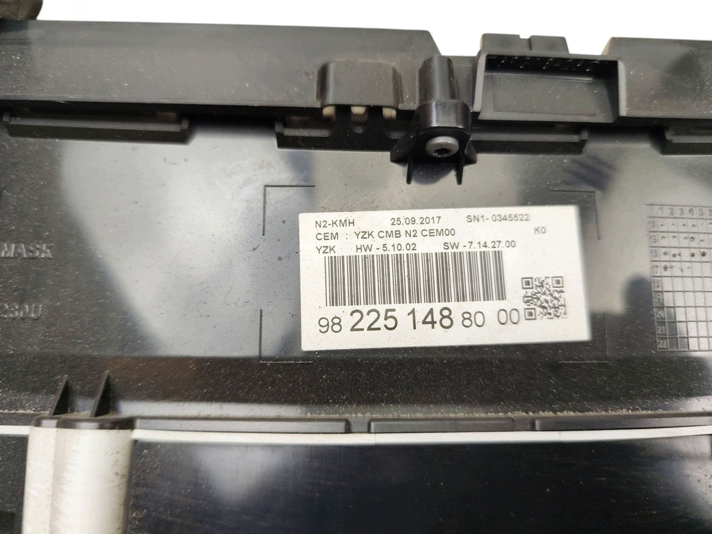 COUNTER CLOCKS PROACE II EXPERT JUMPY III VIVARO C 2.0 D4D HDI 9822514880