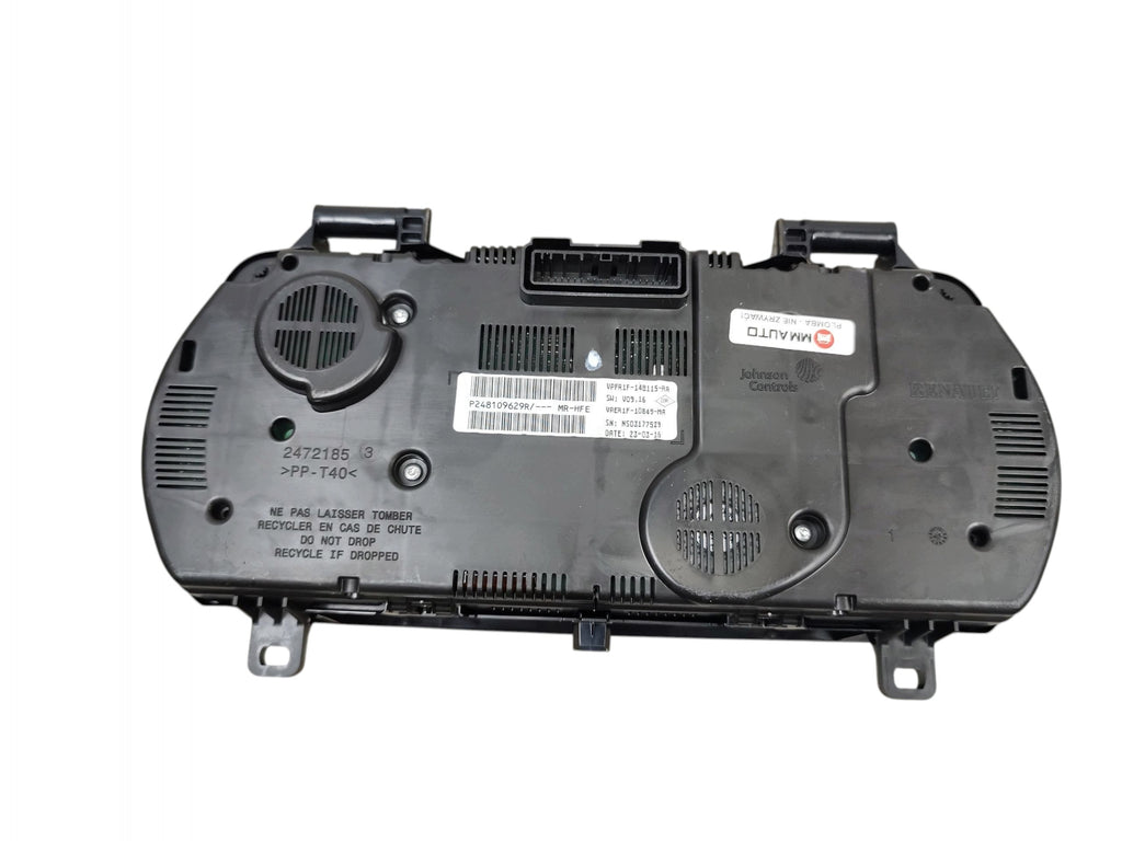 COUNTER CLOCKS RENAULT KADJAR (15-18) 1.2 TCE P248109629R UK ANGLIK