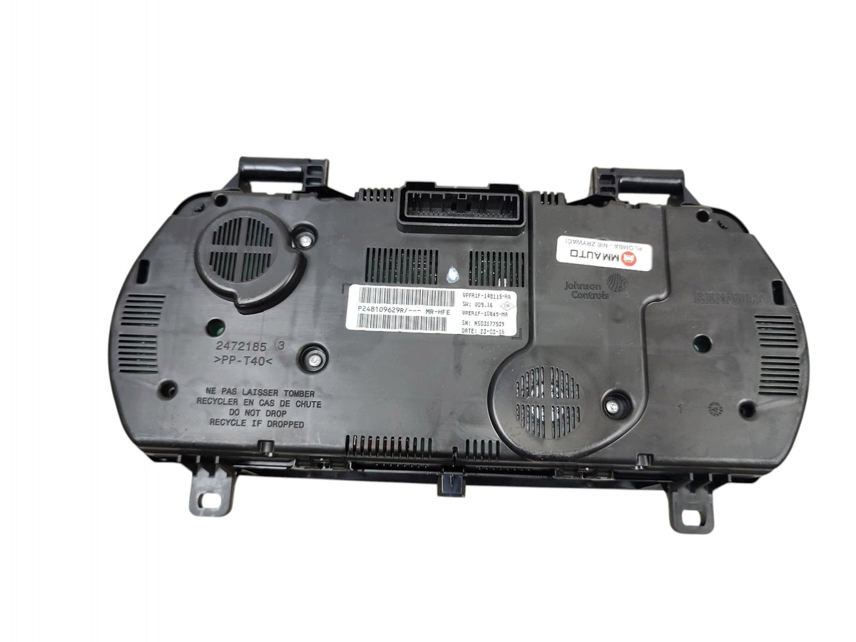 COUNTER CLOCKS RENAULT KADJAR (15-18) 1.2 TCE P248109629R UK ANGLIK