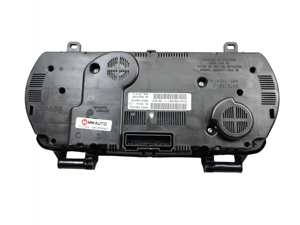 COUNTER CLOCKS RENAULT KADJAR (15-18) 1.2 TCE P248109629R UK ANGLIK