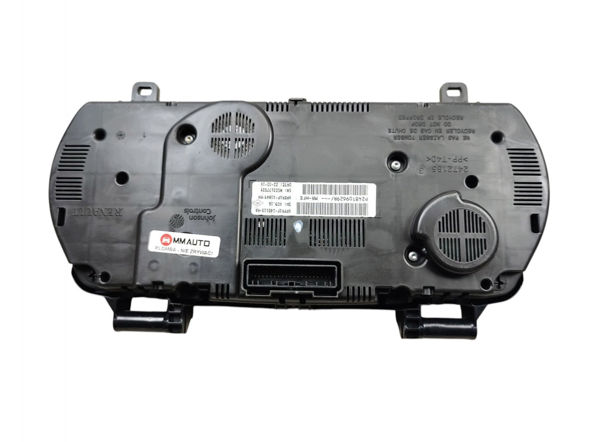 COUNTER CLOCKS RENAULT KADJAR (15-18) 1.2 TCE P248109629R UK ANGLIK