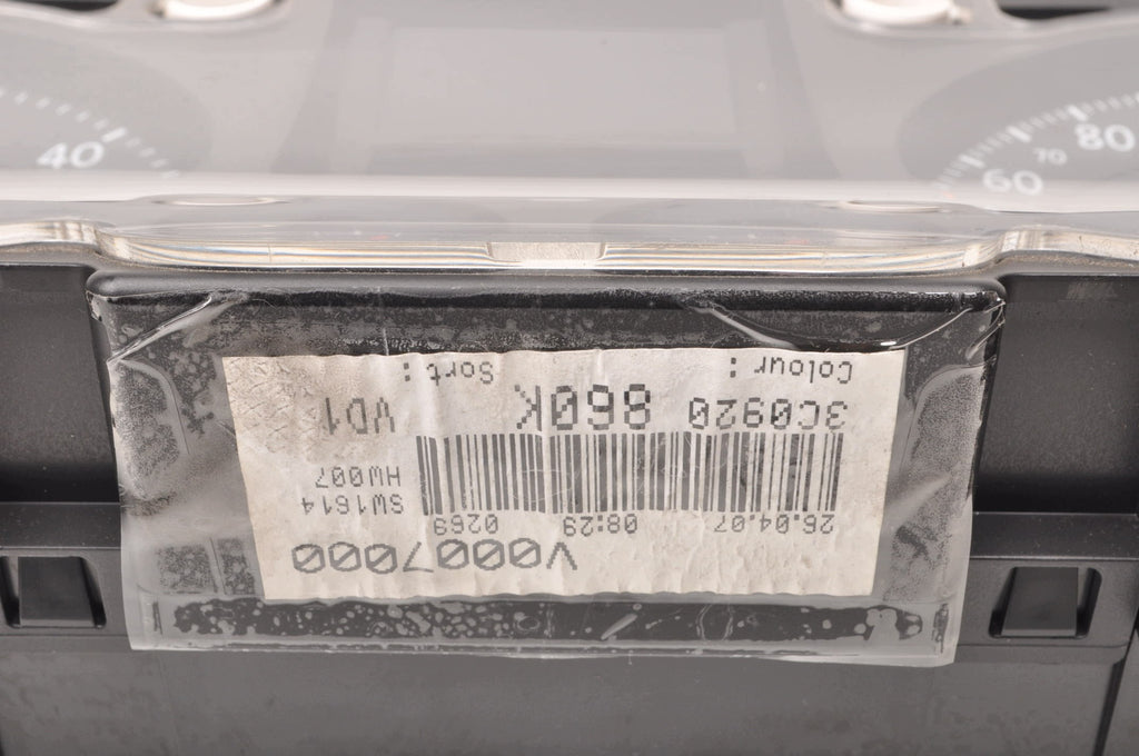 COUNTER CLOCKS VOLKSWAGEN PASSAT B6 1.9 TDI 3C0920860K EUROPE