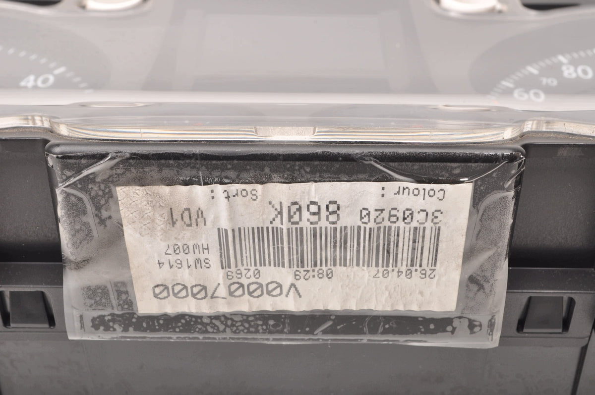 COUNTER CLOCKS VOLKSWAGEN PASSAT B6 1.9 TDI 3C0920860K EUROPE