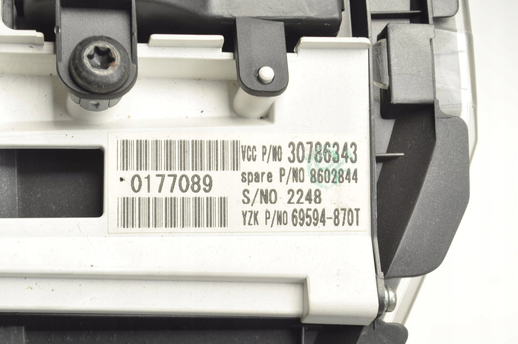 COUNTER CLOCKS VOLVO C30 S40 II V50 1.8 16V 125KM 30786343 EUROPE
