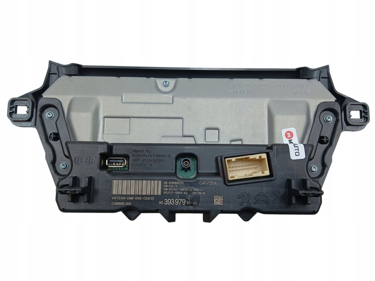 COUNTER DISPLAY CITROEN C4 III 1.2 THP 9839397980 EUROPE