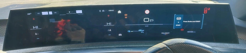 COUNTER DISPLAY PEUGEOT 3008 III (2024-) 73kWh 210KM 9844696280