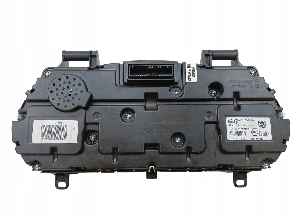 COUNTER RENAULT MEGANE IV 4 (2016-2020) 1.3 TCE 116KM 248107627R EUROPE