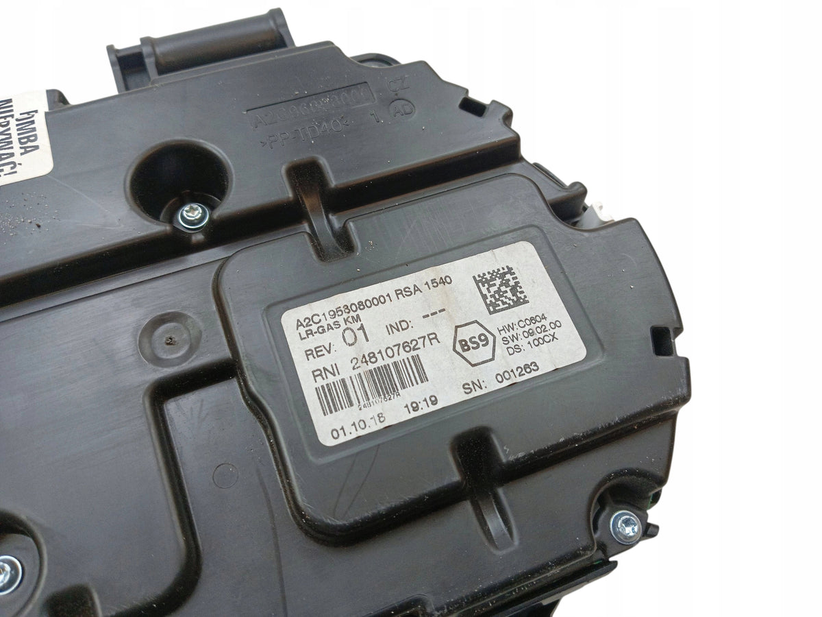 COUNTER RENAULT MEGANE IV 4 (2016-2020) 1.3 TCE 116KM 248107627R EUROPE