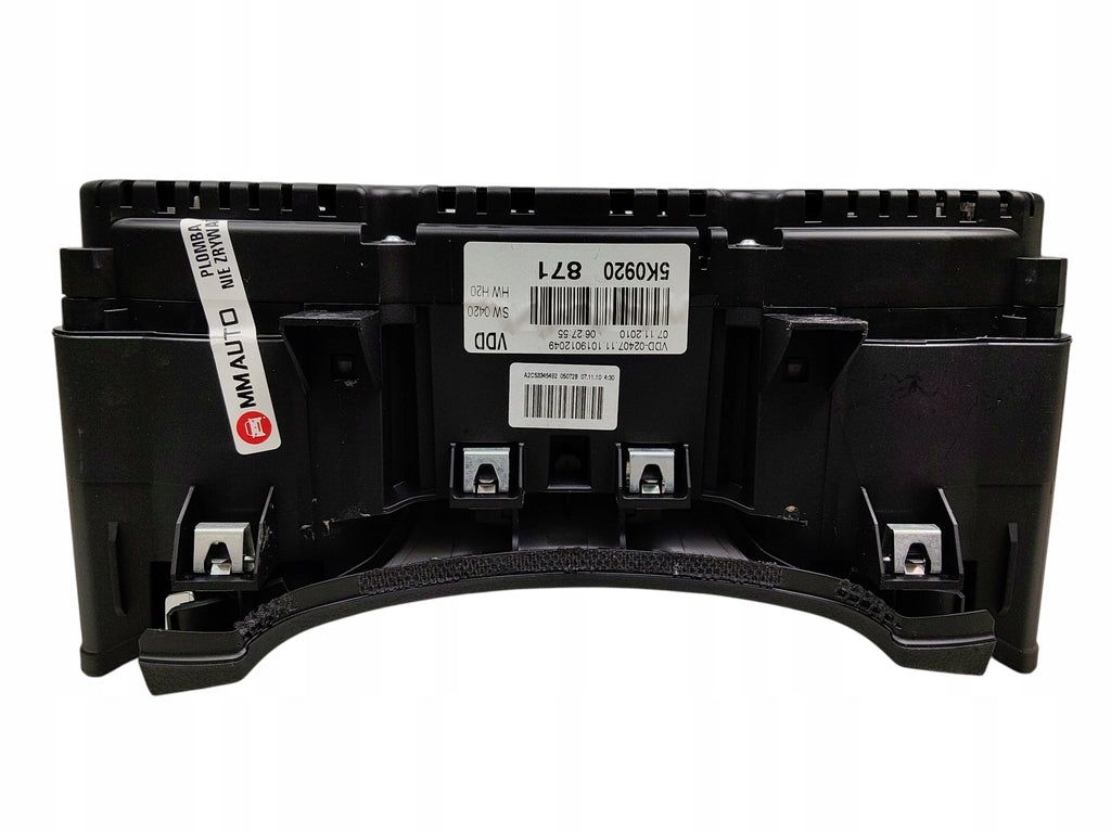 COUNTER VOLKSWAGEN GOLF VI (2008-2014) 1.4 TSI 122KM 5K0920871 EUROPE
