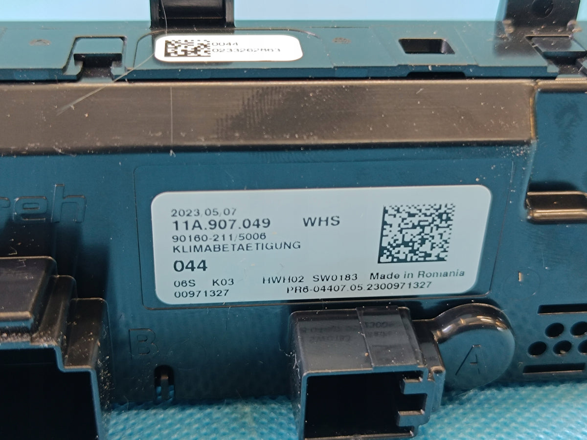 CUPRA FORMENTOR 1.5 TSI 110KW 2023 R AIR CONDITIONING PANEL REAR 11A907049