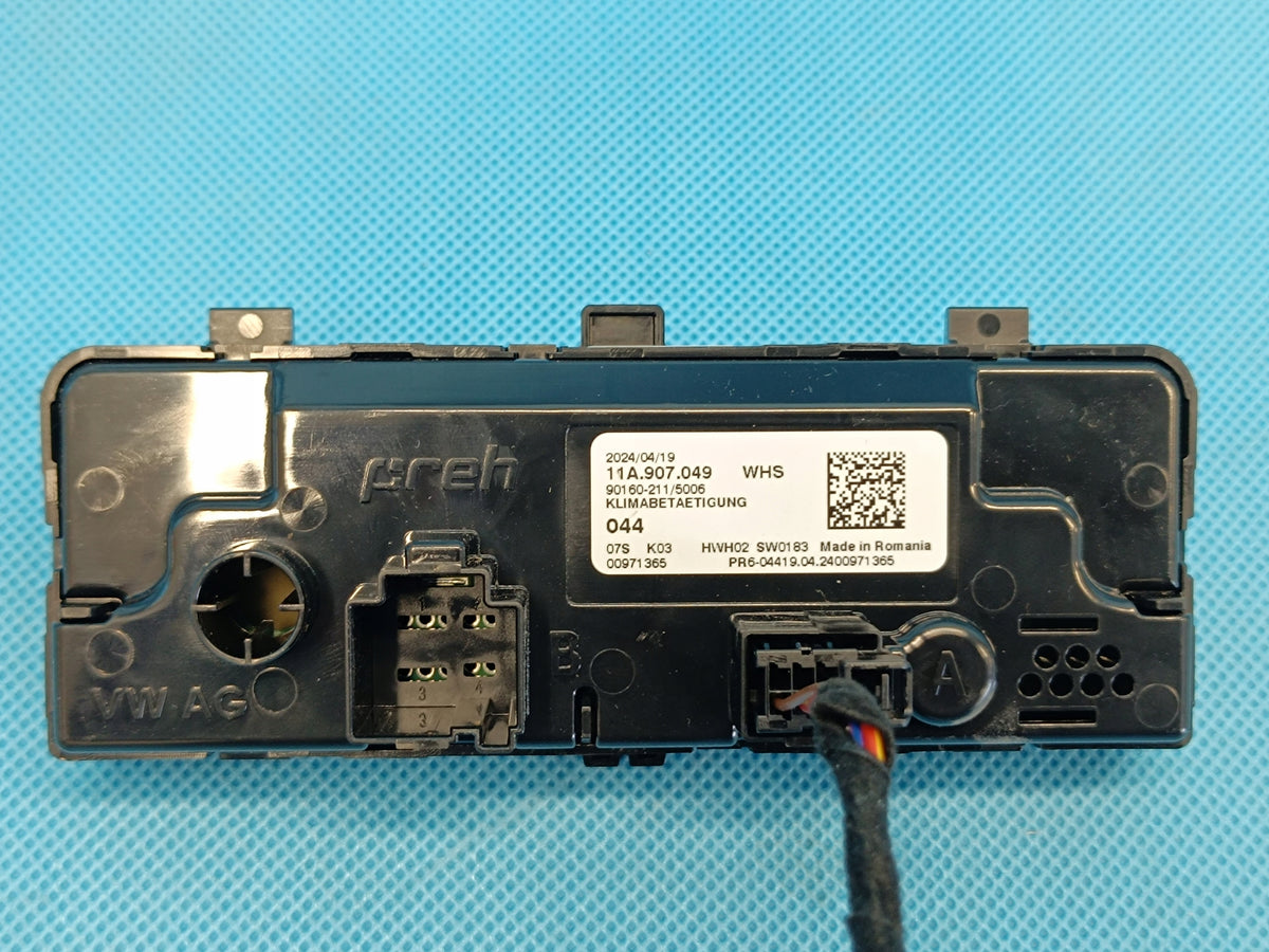 CUPRA FORMENTOR 2.0 TDI 110KW 2024 R AIR CONDITIONING PANEL REAR 11A907049