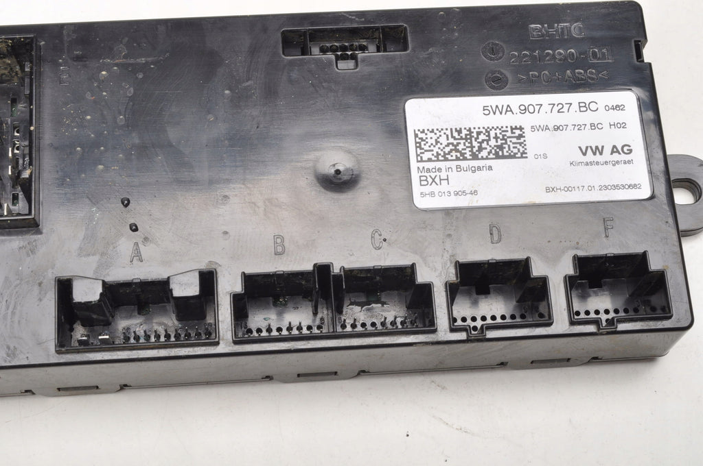 CUPRA FORMENTOR AIR CONDITIONING CONTROLLER 2023R 5WA907727BC