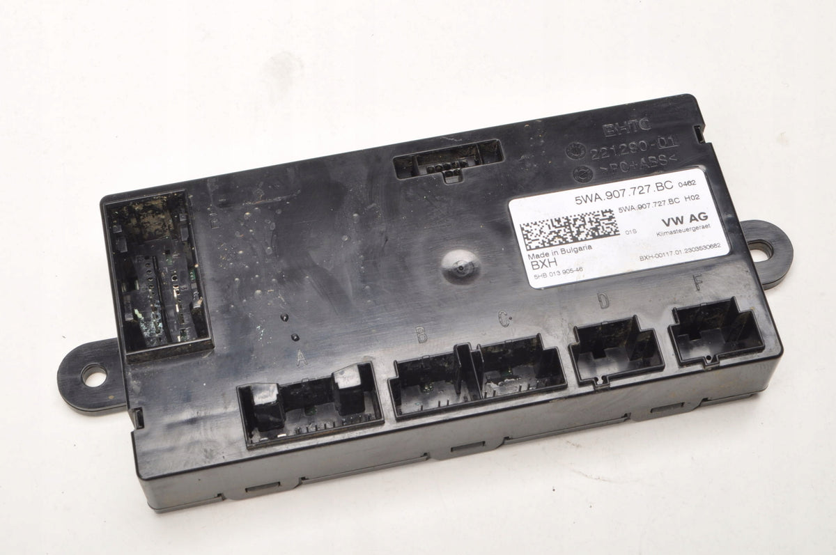 CUPRA FORMENTOR AIR CONDITIONING CONTROLLER 2023R 5WA907727BC