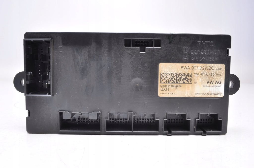 CUPRA FORMENTOR AIR CONDITIONING CONTROLLER 5WA907727BC