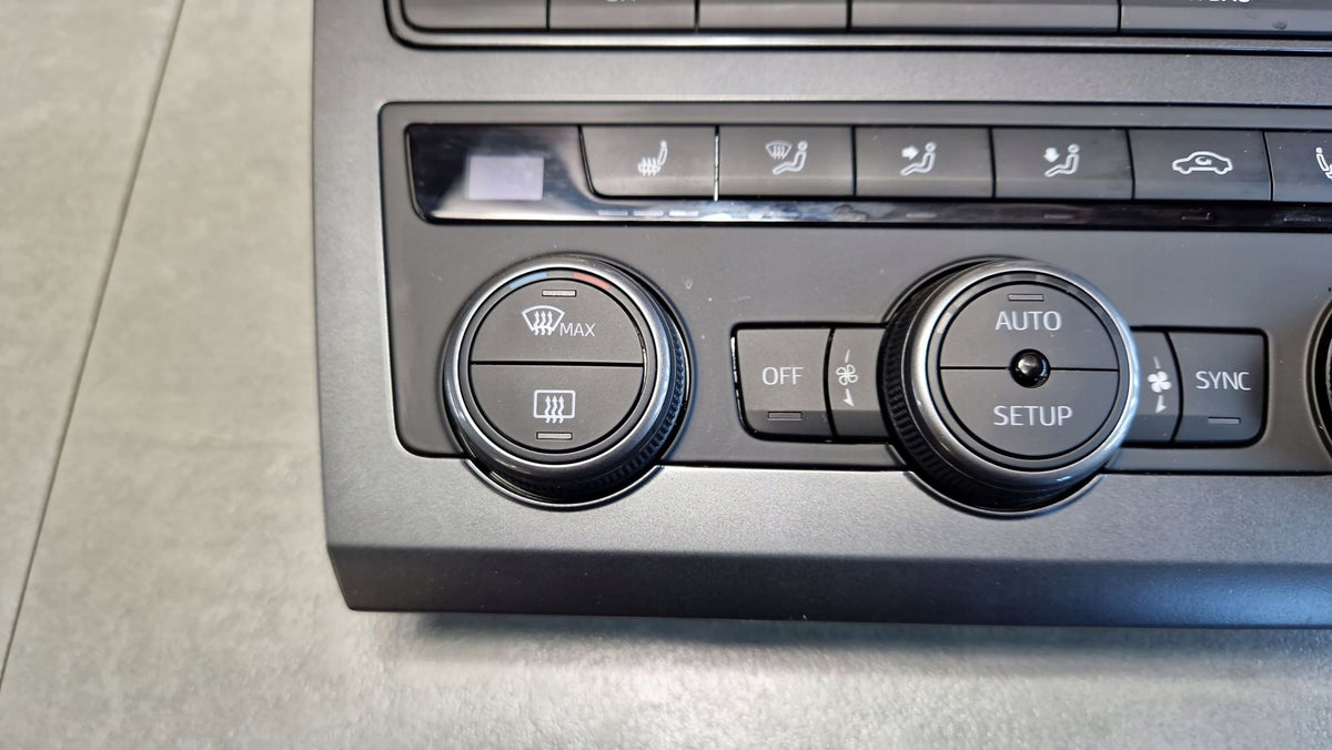 Cupra Ateca Switch Air Conditioning Panel 575907044E 575858060F