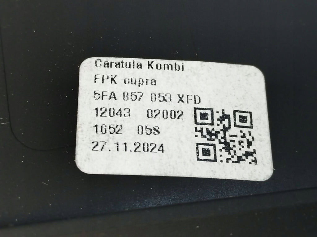 Cupra Formentor COUNTER COVER 5FA857053