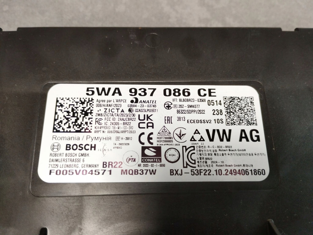 Cupra Formentor MODULE CONTROLLER 5WA937086CE